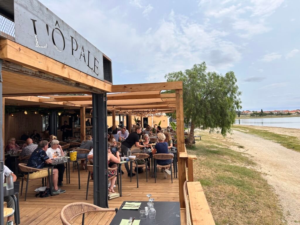 l'ô pale restaurant lac de villeneuve de la raho